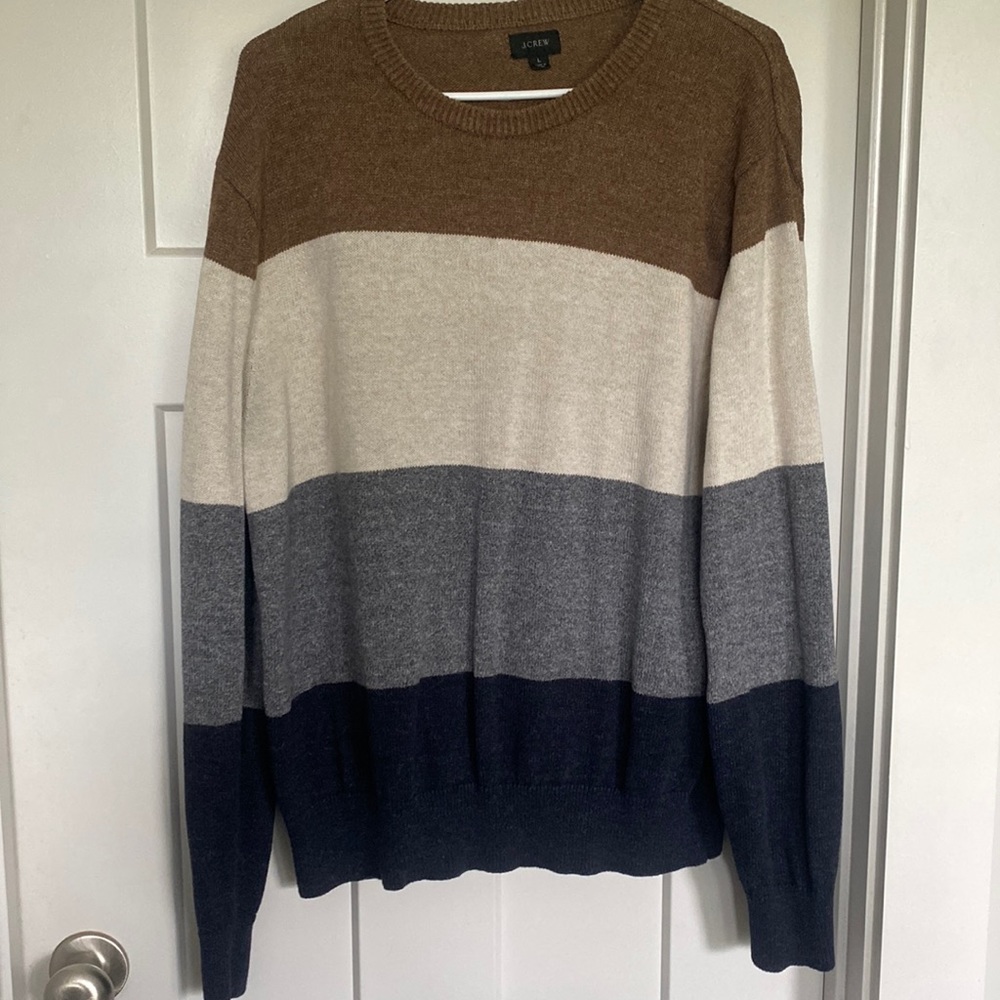 JCrew Striped Sweater